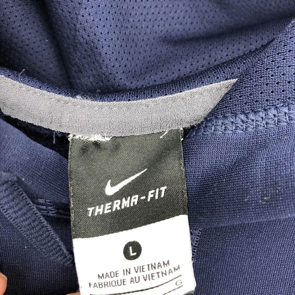 Nike Therma-Fit Seattle Seahawks Pull Over Hooded Sweatshirt Size Large Unisex
